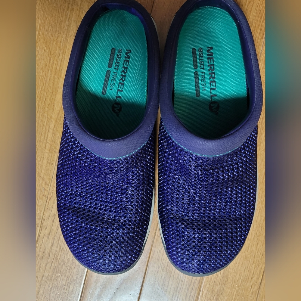 Merrell Encore Royal Blue Mesh Slip On Shoes
